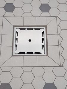 Industruel Tiled floor