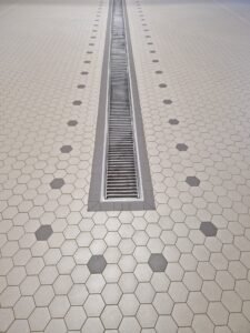 Industruel Tiled floor channel