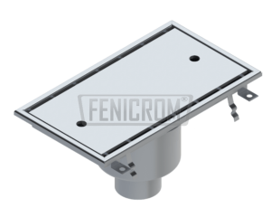 Stainless steel trench drain TAG heavy duty with vertical outlet forklift resistant South Africa
